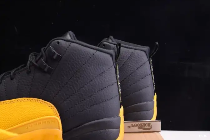 Bmlin Shoes 130690-070 University Retro Black Jordan Air 12 Gold 0508